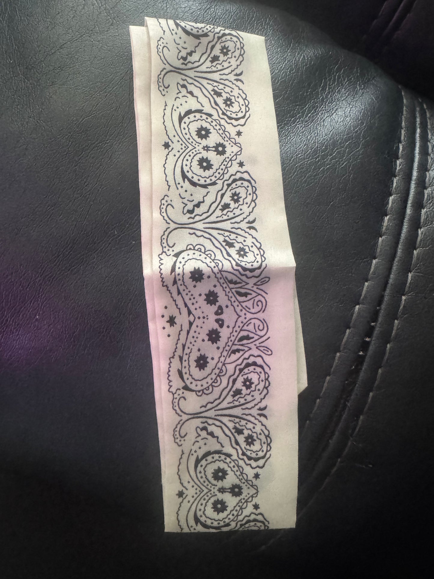 White Tie Headband