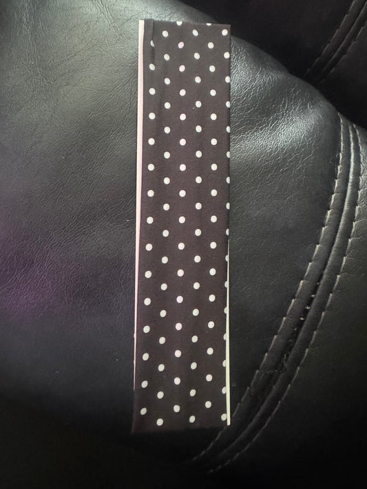 Black Polka Dot Headband