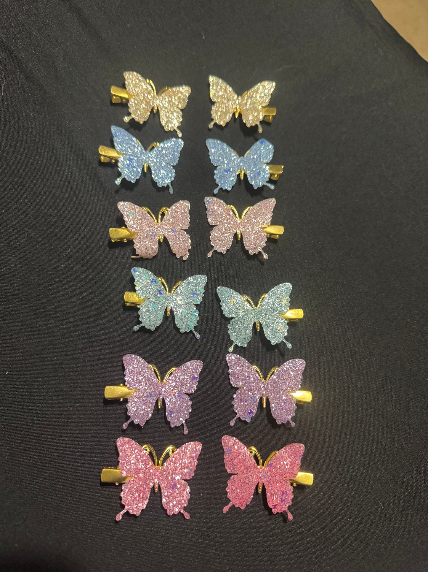Butterfly Hair Clips