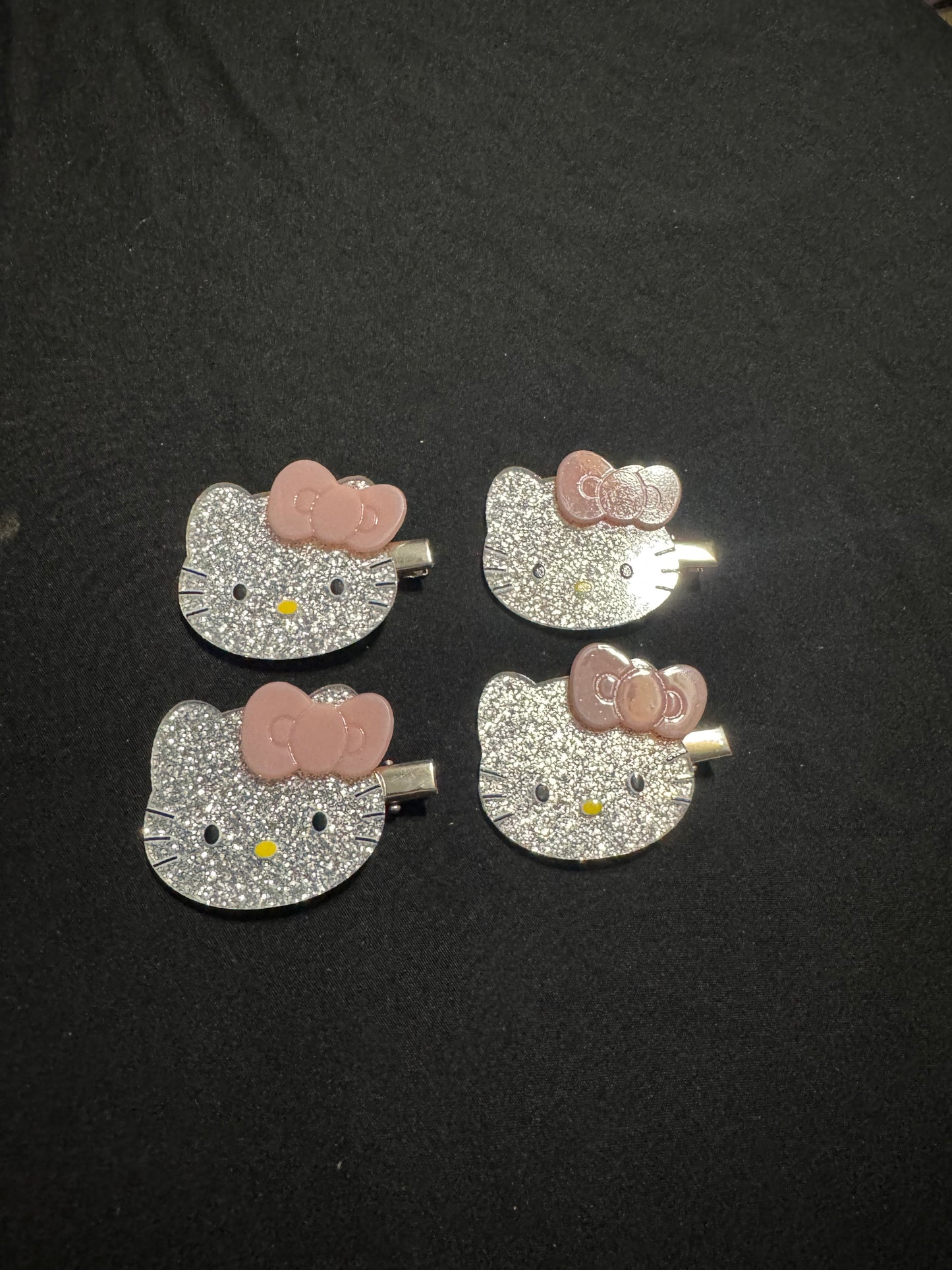 Hello Kitty Hair Clips